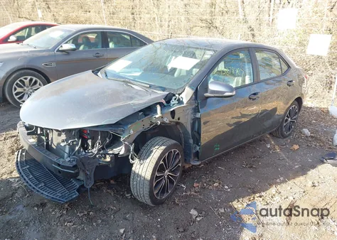 2015 Toyota Corolla S Premium из США, поврежденный, VIN 2T1BURHE4FC446362